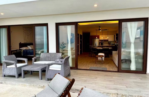 Cancun Condominio | Cozy apartment w/3bedrooms Oceanfront WiFi