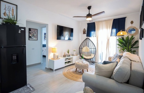 Los Melones Apartamento | Cozy apartment WiFi, Pool, AC and Washing Machine in Beautiful Bayahíbe