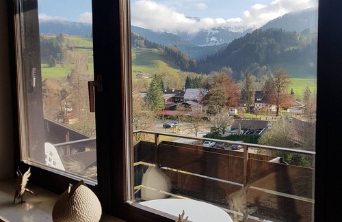 Weißach Apartamento | Acogedor apartamento con una vista soñada de Hochgrat