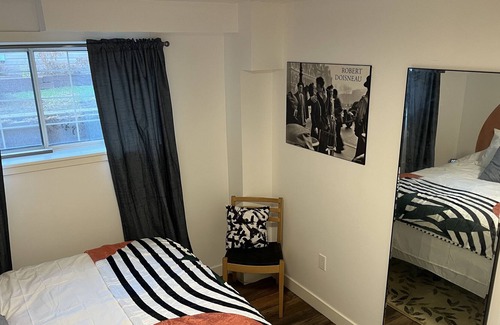 Cedarbrae Casa | Cozy basement suite w/fireplace. Pet friendly!