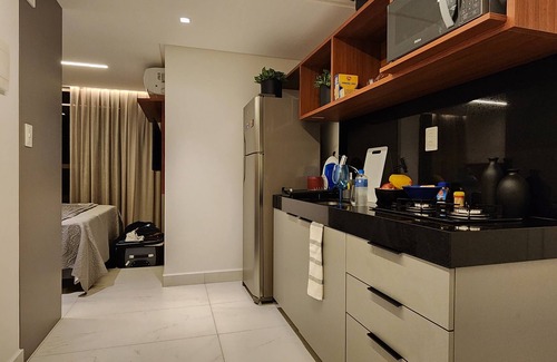Cabo Branco Condominio | Cozy beachfront Studio. AC-WiFi-Gym-Parking. Delightful Cabo Branco João Pessoa