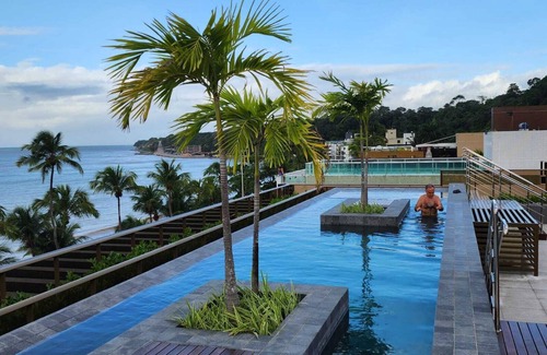 Cabo Branco Condominio | Cozy beachfront Studio. AC-WiFi-Gym-Parking. Delightful Cabo Branco João Pessoa