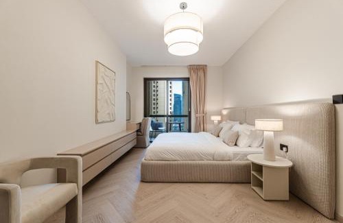 Dubai Marina Apartamento | Cozy Beachside 1-bedroom in Murjan