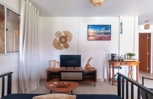 Setiba Casa | Cozy House Dream of Setiba 500 meters from the Beach - linen-wifi-parking