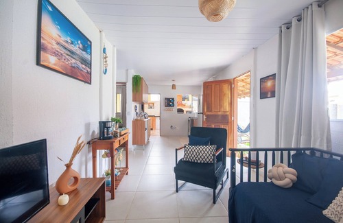 Setiba Casa | Cozy House Dream of Setiba 500 meters from the Beach - linen-wifi-parking