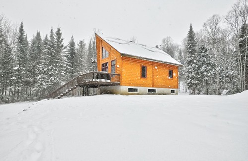 Sainte-Emelie-de-L'Energie Chalet De Esquí | Cozy cottage with Lake View, Spa, SKI (Pet-friendly)