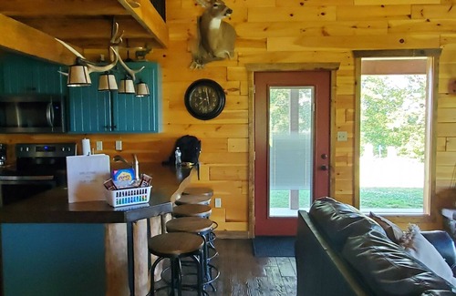 Edgemont Cabina | Cozy cabin atop 80 private acres w/ panoramic view of Greers Ferry Lake & Ozarks
