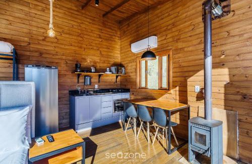 Anitapolis Casa | Cabaña acogedora con jacuzzi y chimenea – VST019