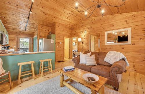 Blue Ridge Casa | Cozy Cabin in Private Location with Hot Tub and Grill!
