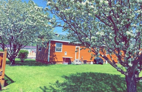 Napoleon Cabina | Cozy cabin. Sleeps 5-7. Includes a kitchenette, Wi-Fi and an outdoor area!