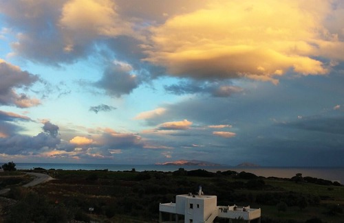 Moutsouna Apartamento | Acogedor, tranquilo, apto privado. w / magníficas vistas panorámicas al mar!