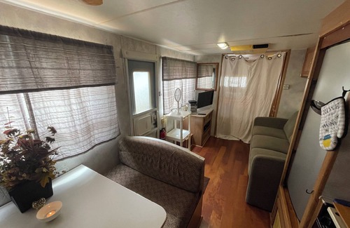 Townville Casa | Cozy Camper with AC and WiFi in Pleasant Townville