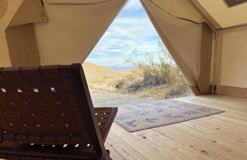 Nelson Apartamento | Cozy Canyon Safari Tent w/ Sunset & Sunrise Views + Private Bathroom