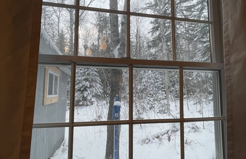 Carrabassett Valley Cabina | Cozy Carrabassett Cabin - less than 2 miles to Sugarloaf Mountain!