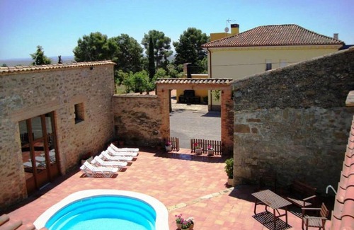 Agramunt Casa | Acogedora casa rural en Agramunt con piscina privada