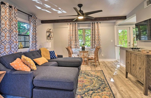 Gulfport Cabaña | NEW! Cozy Cottage Retreat: 2 Mi to Gulfport Beach!