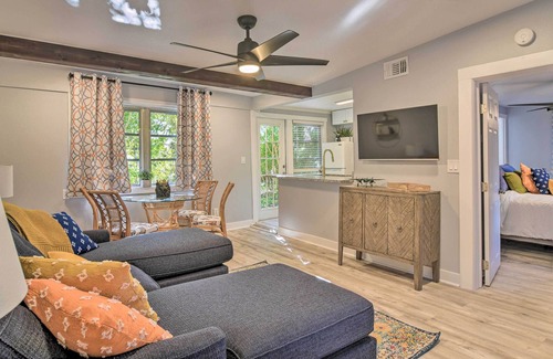 Gulfport Cabaña | NEW! Cozy Cottage Retreat: 2 Mi to Gulfport Beach!