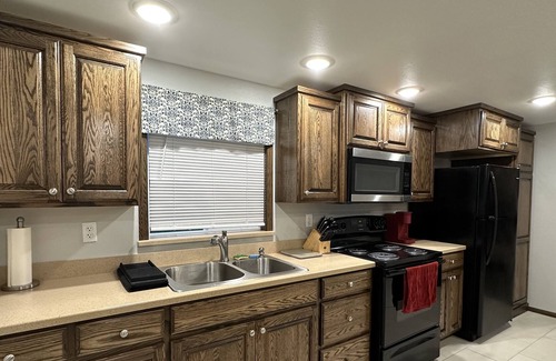 Crawfordsville Apartamento | Cozy Cove Country Apartment