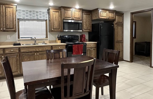 Crawfordsville Apartamento | Cozy Cove Country Apartment