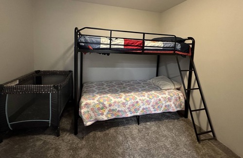 Crawfordsville Apartamento | Cozy Cove Country Apartment