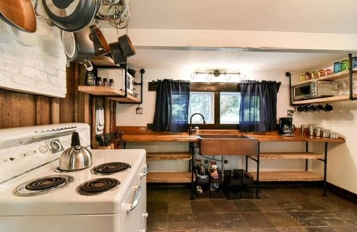 Asheville Cabina | Cozy Creekside Cabin w/sauna and hot tub!