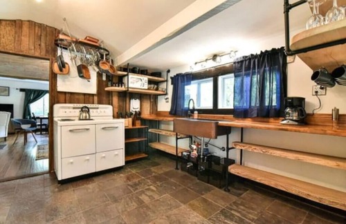 Asheville Cabina | Cozy Creekside Cabin w/sauna and hot tub!