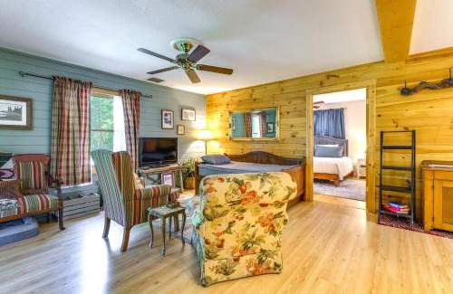 Hayesville Casa | Cozy Creekside Cabin with Fire Pit and Views!
