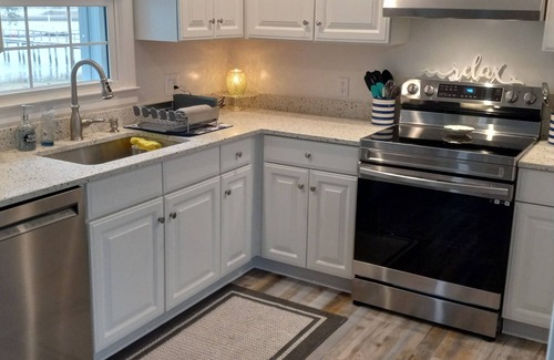 Ogden Casa | Cozy Creekside Retreat with Private Pier, Gazebo and Water Access!