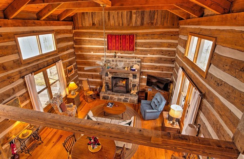 Beersheba Springs Cabina | Cumberland Mtn. Cabina w / Grill y vistas impresionantes!