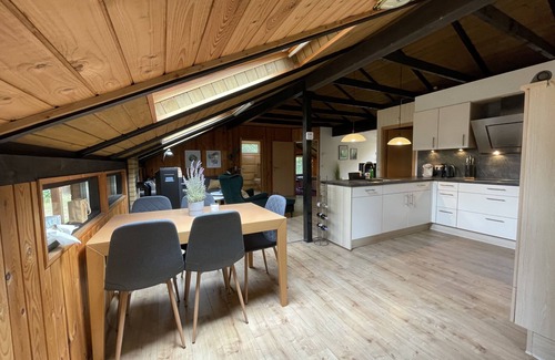 Gartow Casa | Cozy Danish wooden house with pellet stove and large garden