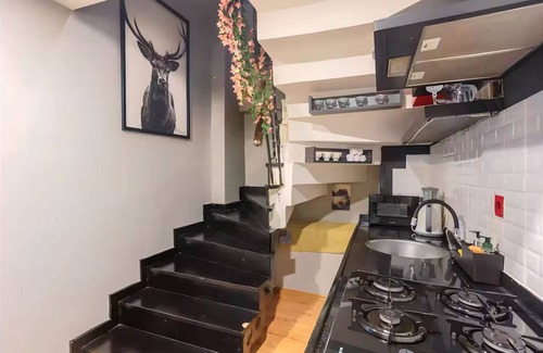 Bomonti Apartamento | Cozy Duplex Apartment w/Elevator&Patio Near Metro