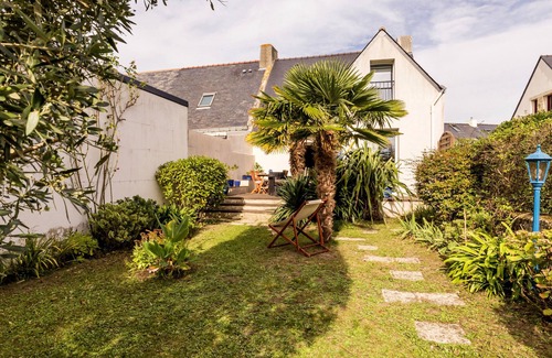 Guerande Cabaña | Gîte charmant à Guérande: calme, proche plages, 3 chambres, wifi, terrasse, jardin clôturé