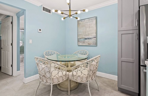 Sanibel Condominio | # 921 Vista del patio de amarres de Sanibel