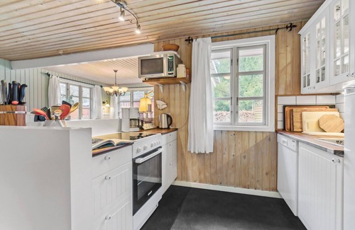 Øer Strand Casa | Acogedora casa en Ebeltoft con cocina