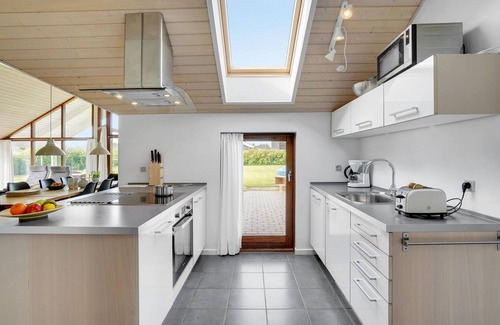 Hasmark Strand Casa | Acogedora casa en Otterup con sauna