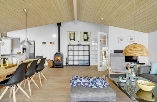 Hasmark Strand Casa | Acogedora casa en Otterup con sauna