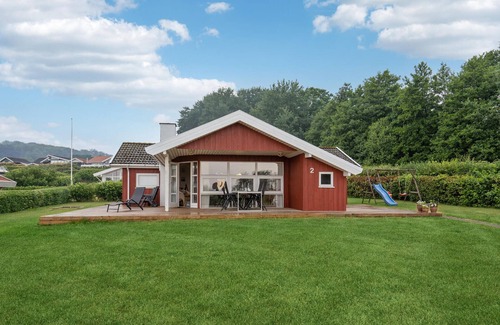 Grønninghoved Strand Casa | Acogedora casa en Sjølund con sauna