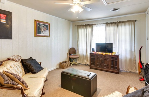 Aiken Casa | ¡NUEVO! Acogedora casa en Aiken con gran patio, 2Mi al golf