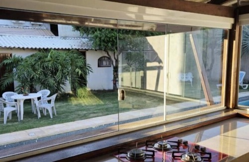 Maravista Casa | Cozy house with swimming pool, barbecue, gourmet area, lawn and lots of leisure!