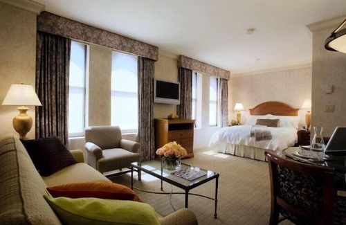 Central Park South Hotel | Cozy Junior Suite w/ WiFi, Sound System, & Amazing City Views