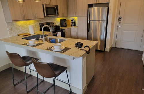 Farmers Branch Apartamento | Cozy modern apt in the Dallas metropolitan area