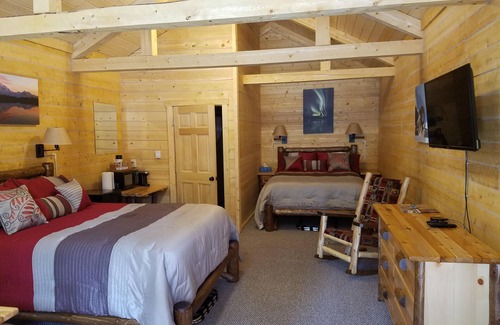 Healy Cabina | Acogedora cabaña de alces