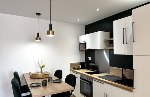 Centre Ville Apartamento | Cozy Niort Obsidian Green - Appartement type 2