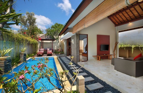 Jimbaran Casa | Acogedora villa de un dormitorio de lujo en Jimbaran con piscina privada