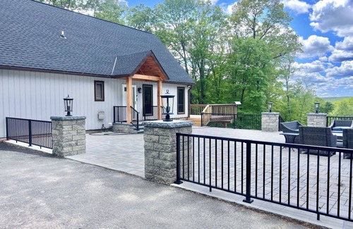 Cresco Casa | Cozy Pocono Home on Top of Mountain w/Pool, Hot-tub, Fireplace and Views