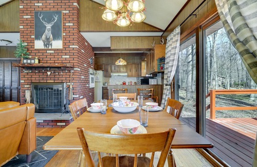Locust Lake Village Cabaña | Cozy Pocono Lake Cottage w/ Fire Pit + Ping Pong!