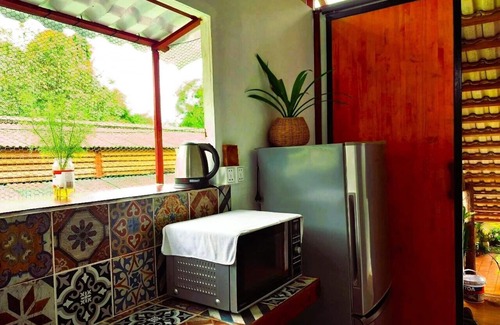 Sangkat Sla Kram Casa | Habitación Deluxe Twin para 3 personas