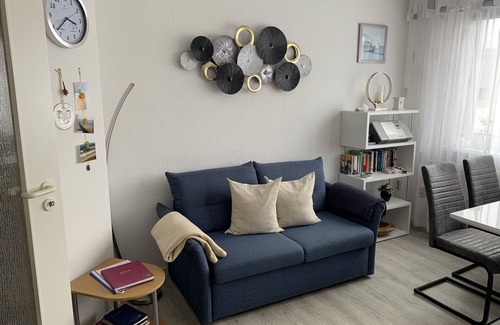 Norderney Apartamento | Cómodo, tranquilo y céntrico, a pocos metros de la playa, piscina cubierta