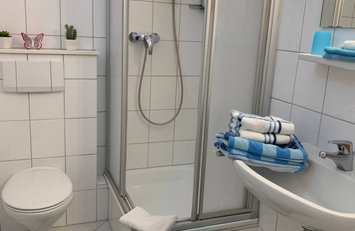 Norderney Apartamento | Cómodo, tranquilo y céntrico, a pocos metros de la playa, piscina cubierta