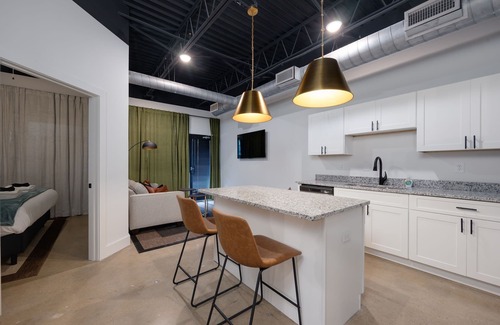 Nashville Condominio | Downtown Nashville Loft – Sleeps 2, Pets-8 Min BNA